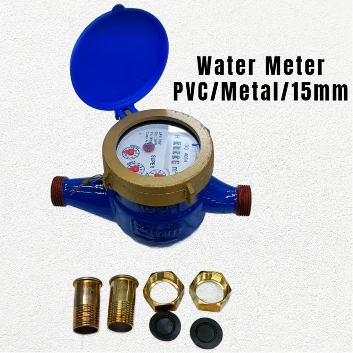Water Meter PVC/Metal/15mm Shopee Philippines