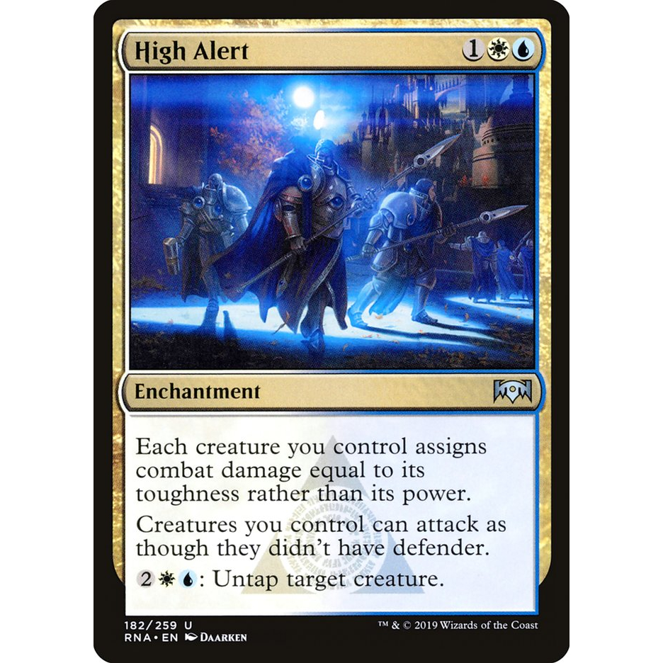 High Alert Ravnica Allegiance (RNA) The LIst Card Shopee Philippines