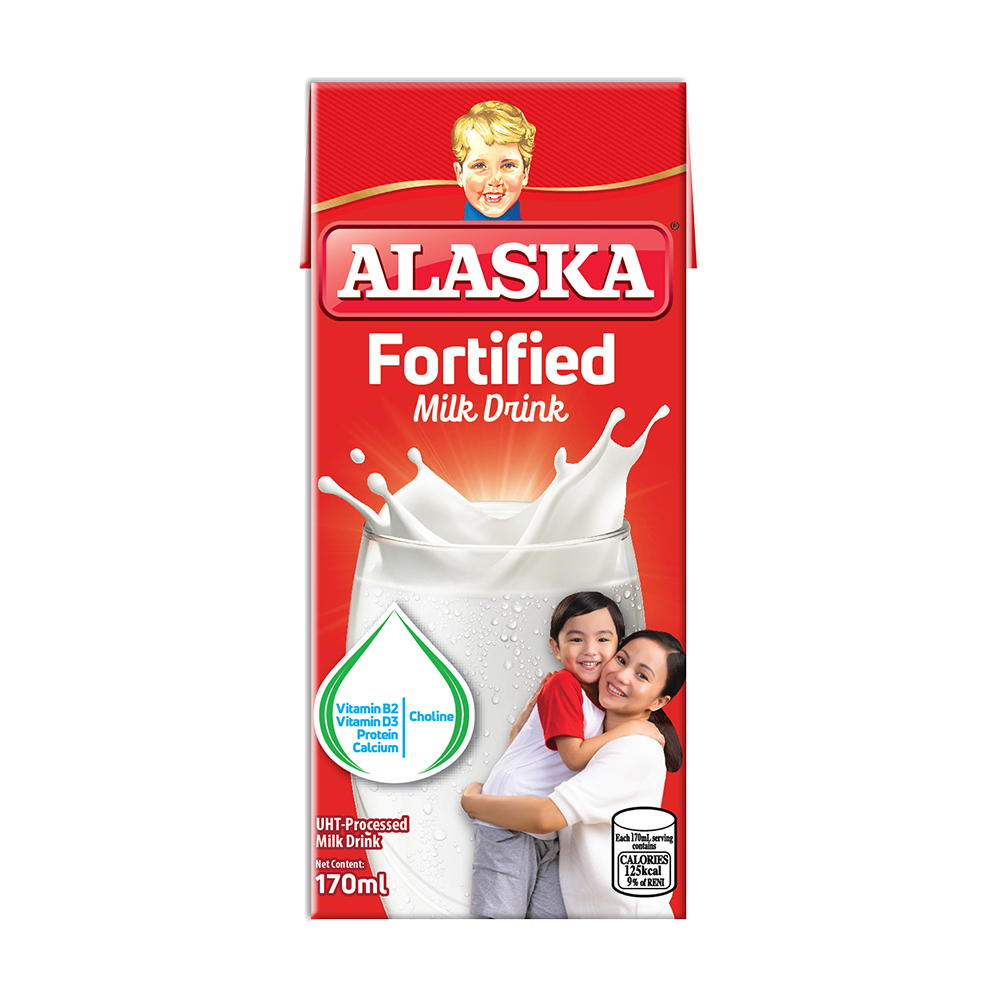 Alaska Fortified ReadytoDrink Milk 170mL Shopee Philippines