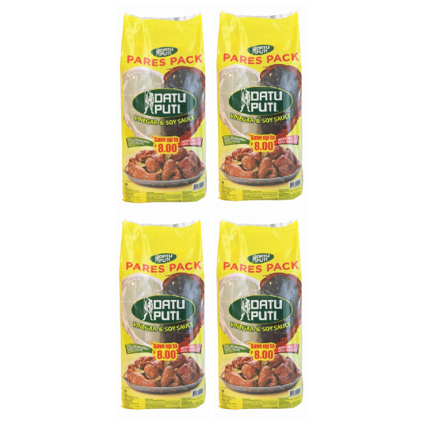 Datu Puti Pares Pack 1l Bundle Of 4 Shopee Philippines