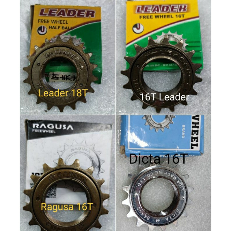 Freeagent BMX Freewheel – Single Speed Bike Gear In 14t, 15t, 16t, 17t, 18t, 20t, 22t Options (Nickel Finish) 1 thumbnail image
