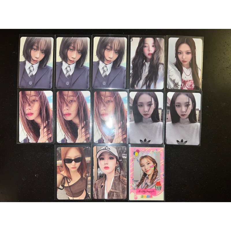 aespa my world album photocards