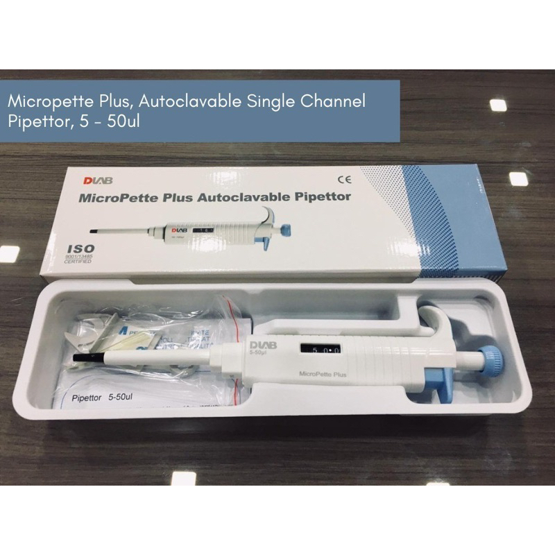 DLAB 電動ピペット dPette 連続分注タイプ 100～1000μL JCSS校正証明