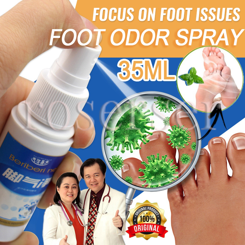 Foot Deodorant Spray Foot AntiOdor Remover Anti Perspirant Fungal