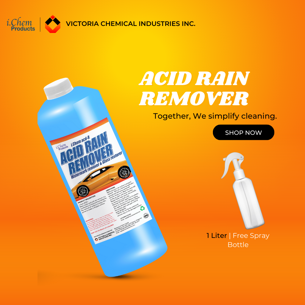 ICHEM PRODUCTS ACID RAIN REMOVER LITER Shopee Philippines