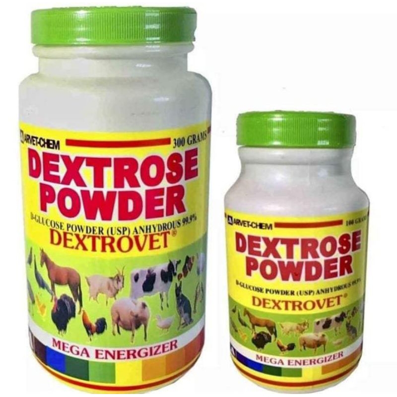 Dextrovet Dextrose Powder for Pets Dog Cat Hamster Rabbit Chicken 100g