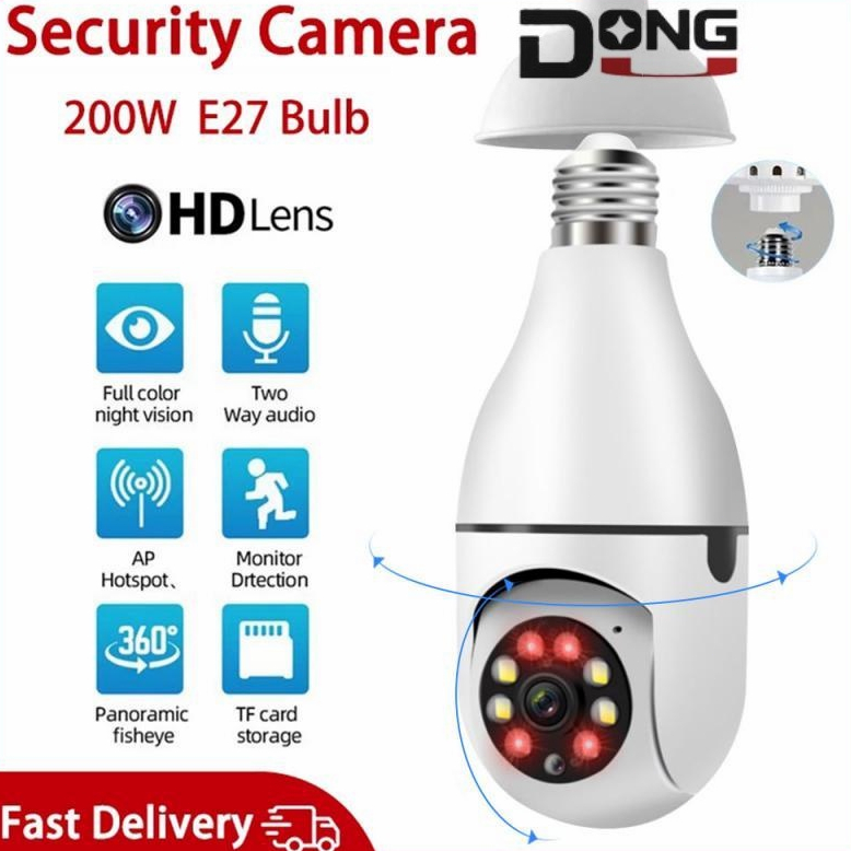 V380 HD IP CCTV Camera Waterproof Night Vision Video Security Shopee Philippines