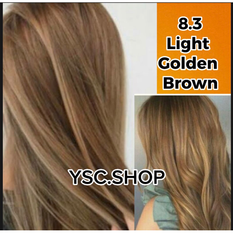 8.3 Light Golden Brown with Oxidizer | Shopee Philippines