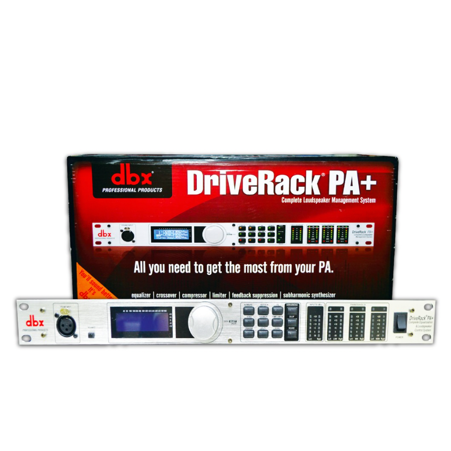 DBX DriveRack PA+ Professional Audio Complete Loud Speaker Management ...