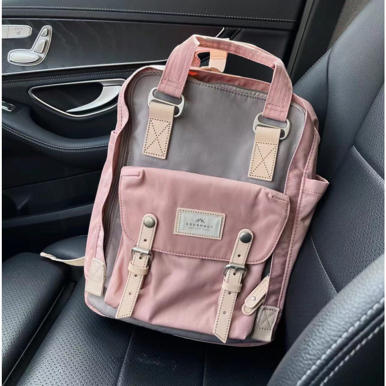 original Doughnut Macaroon Rucksack Travel Backpack Unisex New School ...