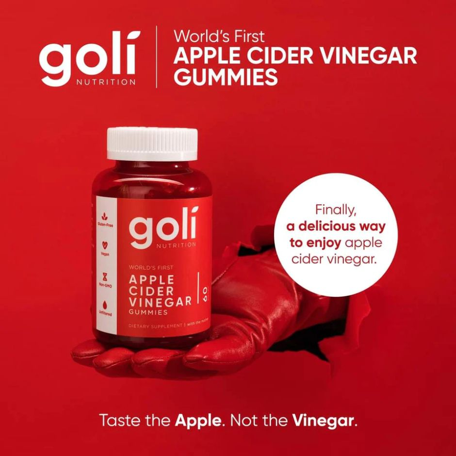 Goli Apple Cider Vinegar Gummies Shopee Philippines
