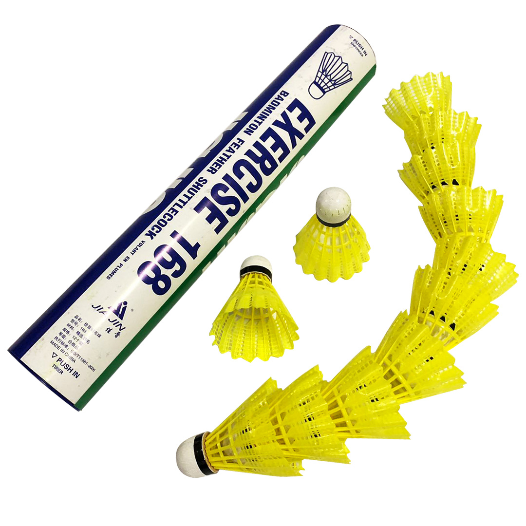 12pcs/set Nylon badminton Plastic highquality badminton Badminton