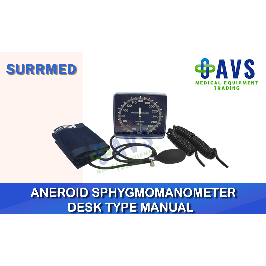 Aneroid Sphygmomanometer Desk Type and Wall Type Manual Blood Pressure