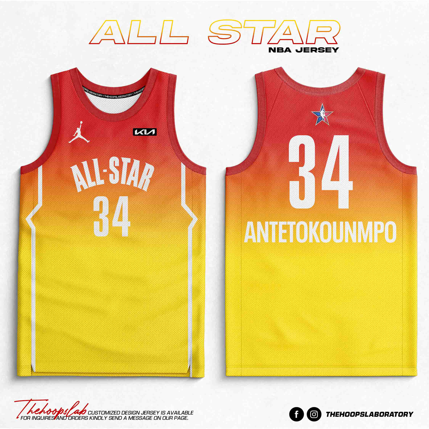 THL X ALL STAR 2023 Full Sublimated Basketball Jersey Shopee Philippines