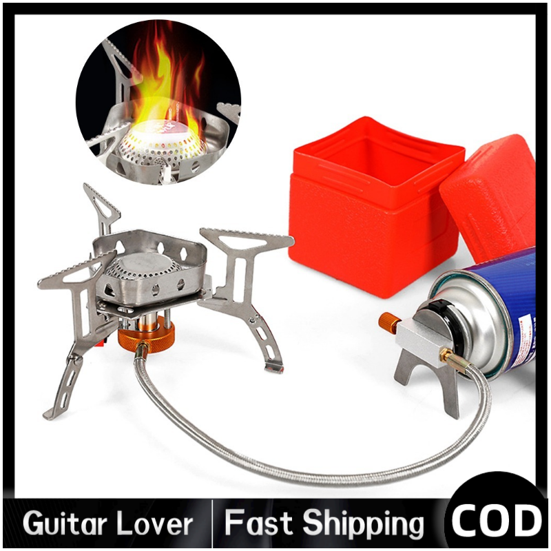 [IN STOCK] 3500w Ultralight Camping Portable Gas Butane Stove Windproof