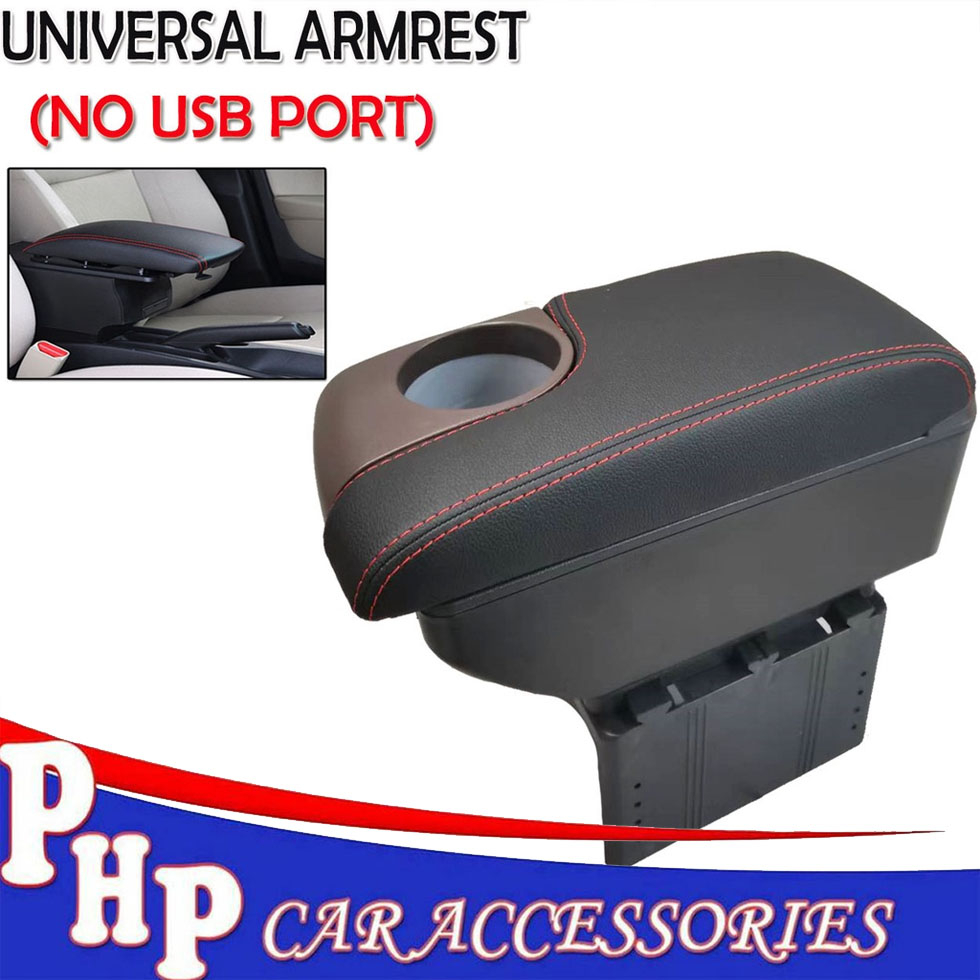 Universal Car Armrest Storage Box (Premium Center Console) Shopee