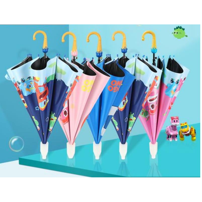 Childrens umbrella with cover,kids umbrella,cartoons character,semi ...