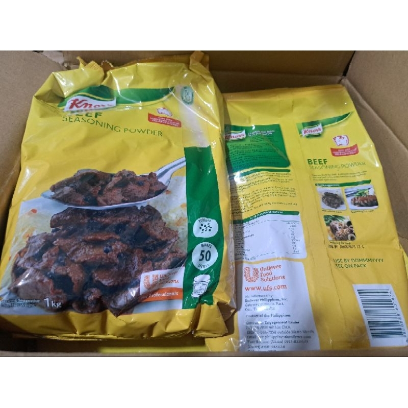 KNORR BEEF POWDER 1KG | Shopee Philippines