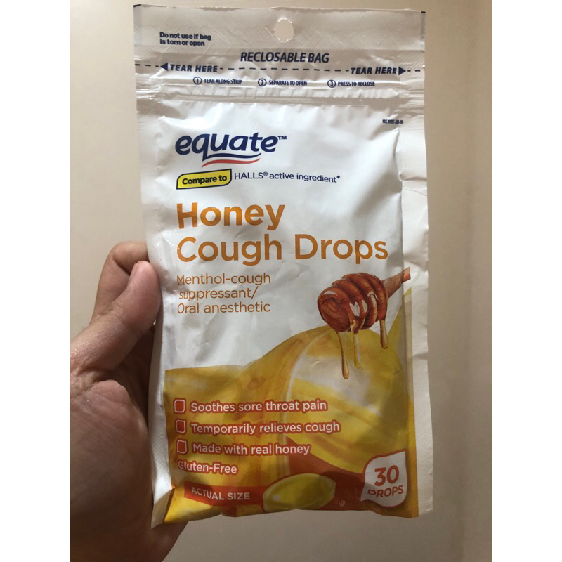 Equate Honey Cough Drops Shopee Philippines