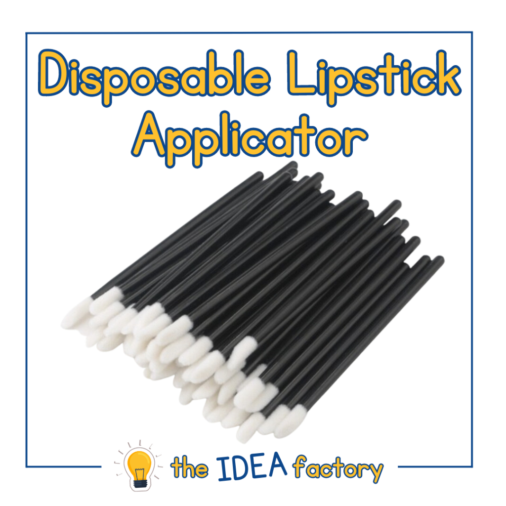Disposable Lipstick Applicator Lip Gloss Applicator 50 Pieces Per Pack