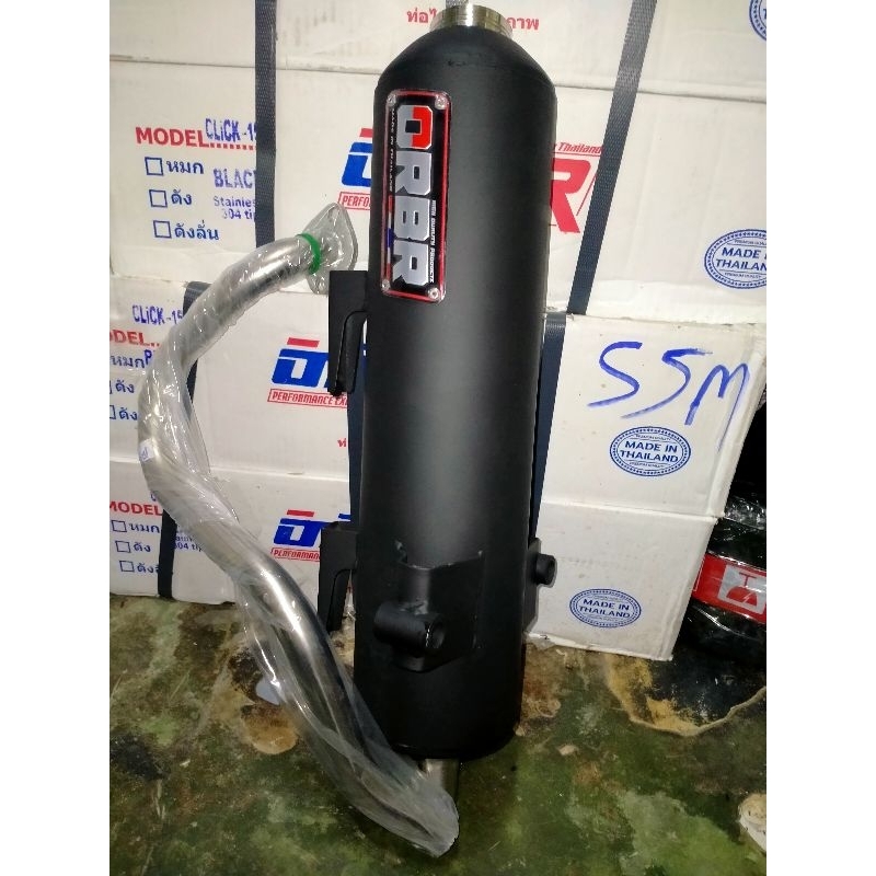 Orbr chicken pipe silver tip for Honda click V3/V2 /beat Fi v2 | Shopee ...