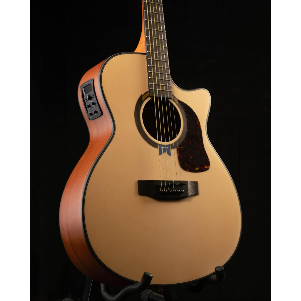 Mavey 40’ Acoustic Guitar with Trussrod and Builtin Pickup Tuner