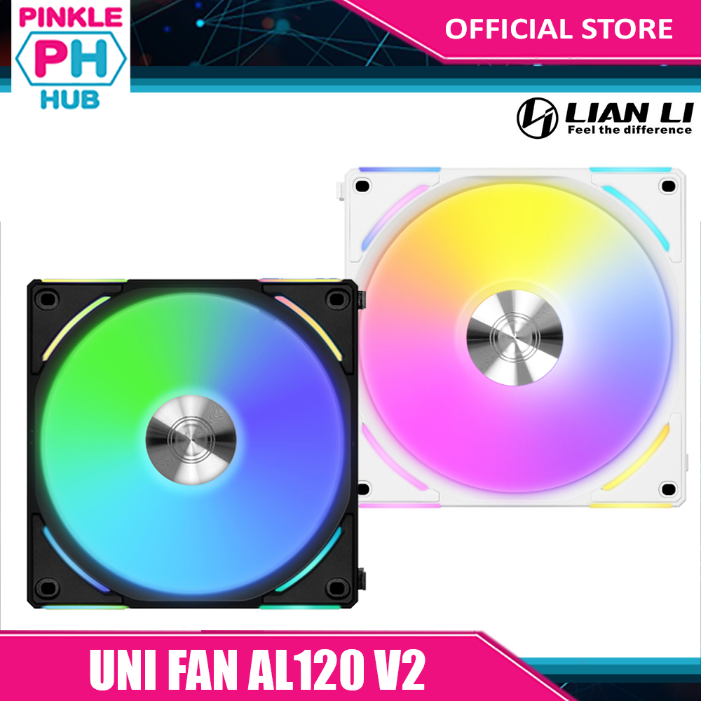 Lian Li UNI FAN AL120 V2 SINGLE PACK 120 mm Improved daisy chain design ...