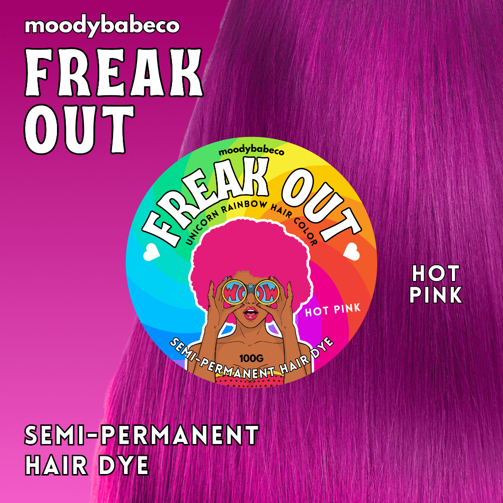 HOT PINK hair dye CONDITIONER BASE Hair Color Hair Jam 100g Shopee