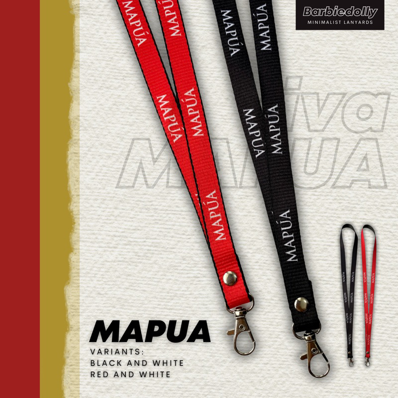 MAPUA Minimalist Lanyard ID Lace | Mapua University | Shopee Philippines