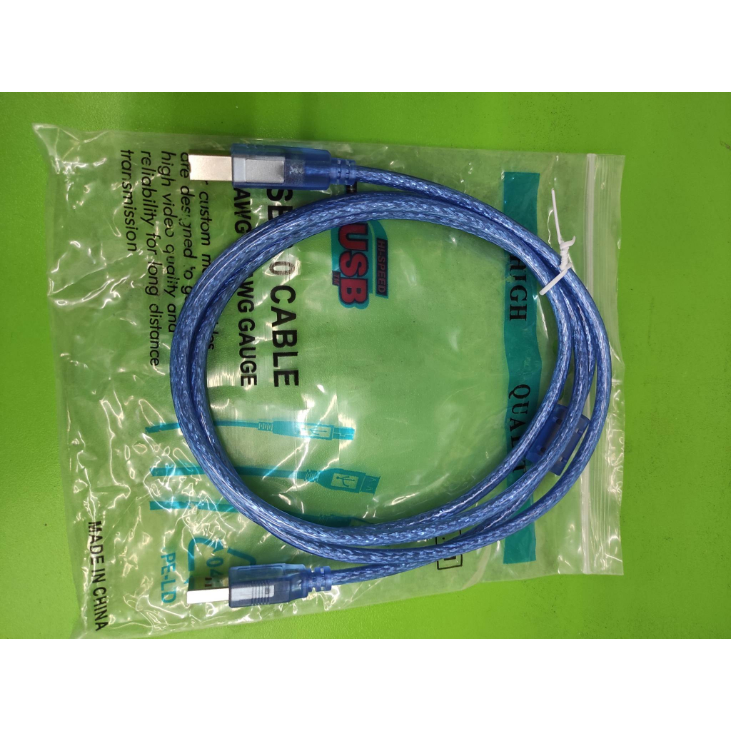 Usb 2.0 AM/BM cable (1.5m) | Shopee Philippines