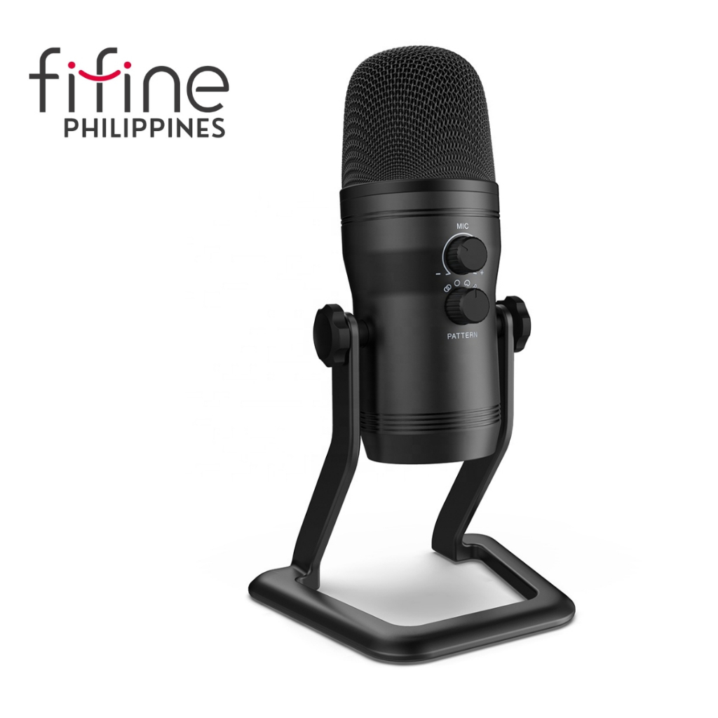 FIFINE K690 USB Studio Recording Microphone Computer Podcast Mic for PC