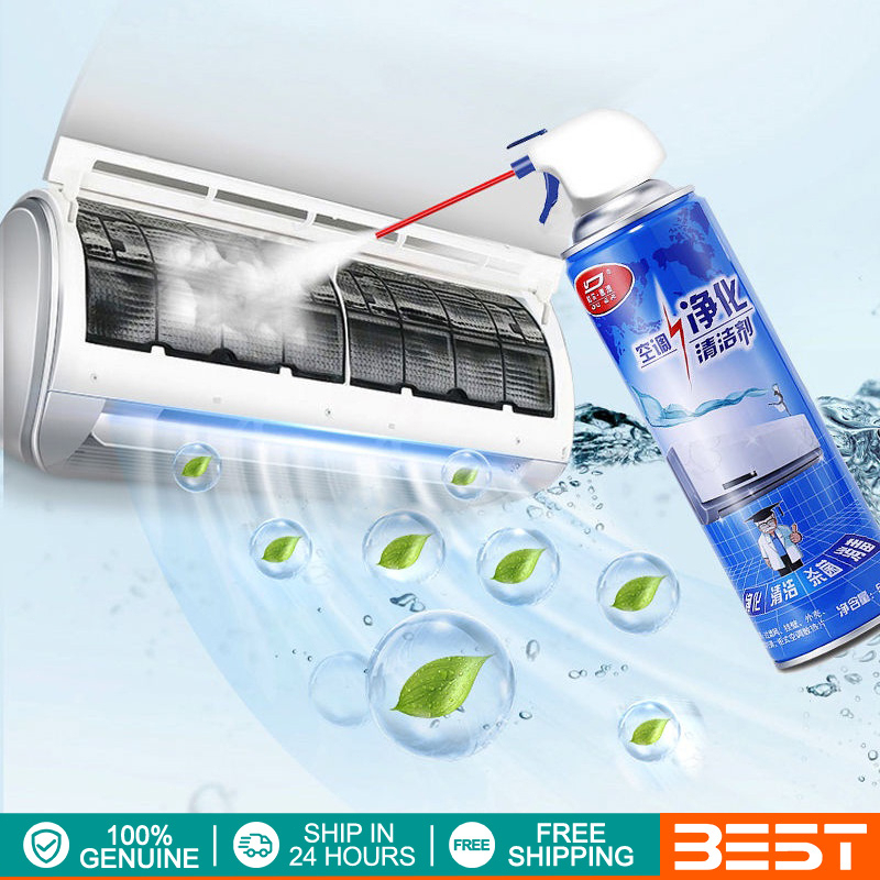 500ml Aircon Cleaner AirConditioner Disinfectant Spray Cleaner Home Car Aircon Foam Cleaner