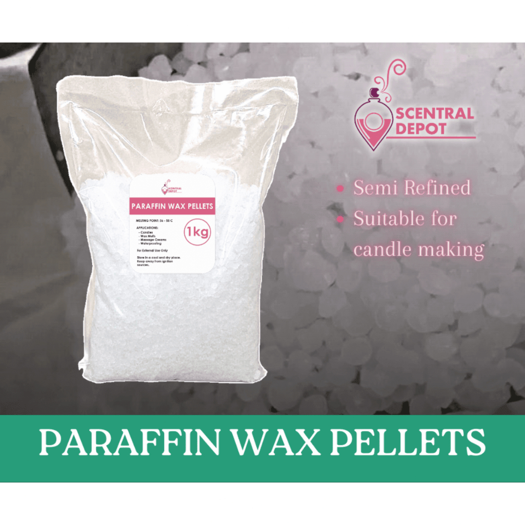 Paraffin Wax Pellets 1kg for Candles, Wax Melts and Other Applications
