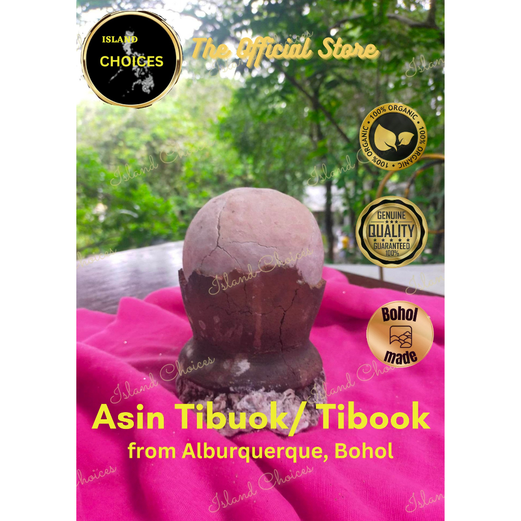 Bohol's Premium HIGH QUALITY Asin Tibuok/Tibook (cracked dinosaur egg