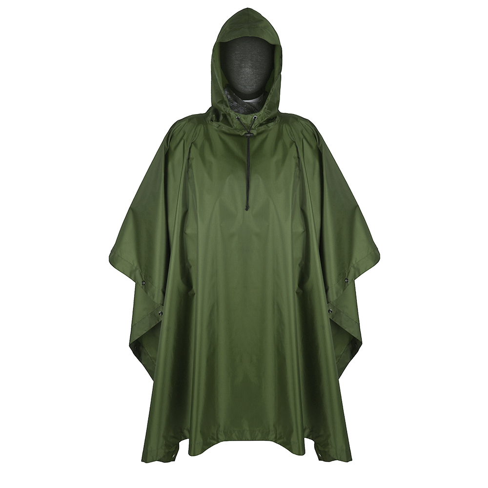 Waterproof Raincoat Outdoor Camouflage Raincoat Bicycle Motorcycle Raincoat  Raincoats For Men