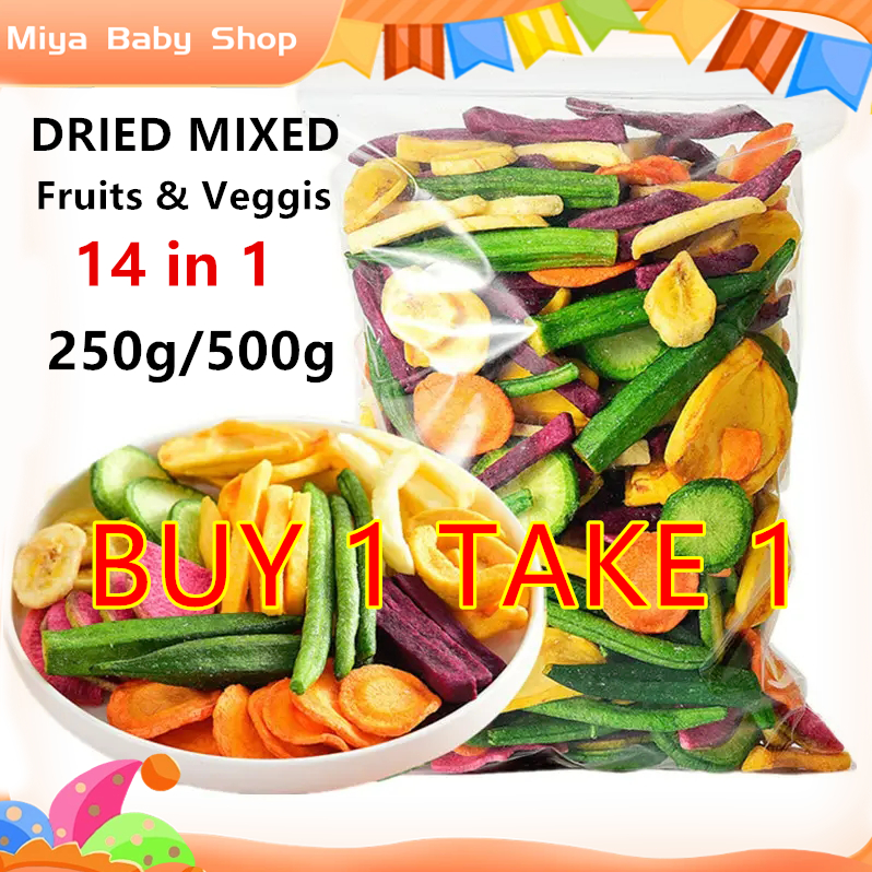 Vegetable chips 14-in-1 dried fruits and vegetables Assorted vegetable ...