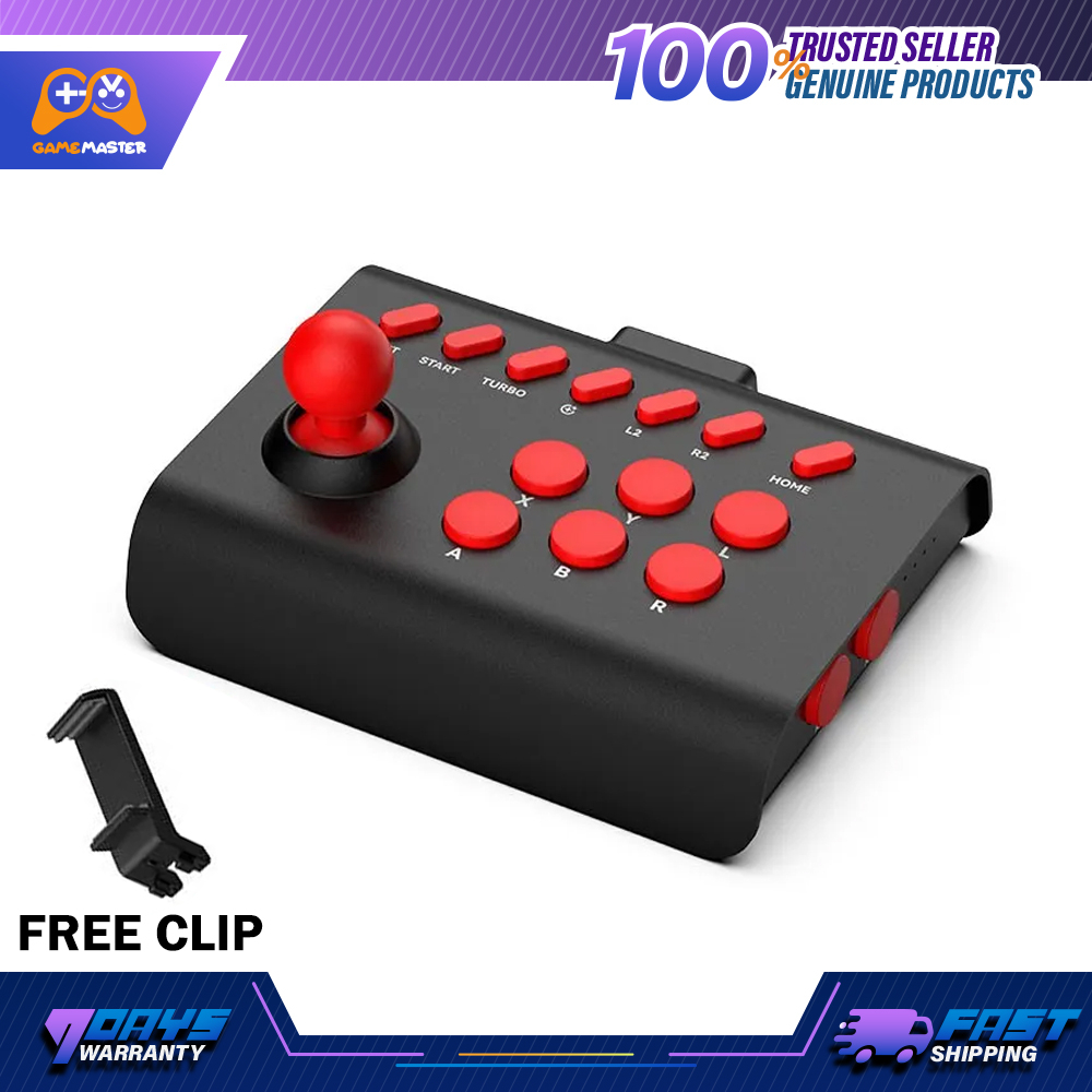 Mini Arcade Fighting Game Joystick for PS3/PS4/Switch/Android/iOS MFi
