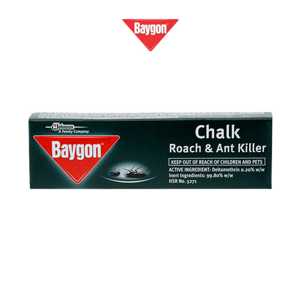 Baygon Chalk Roach & Ant Killer (15g) | Shopee Philippines