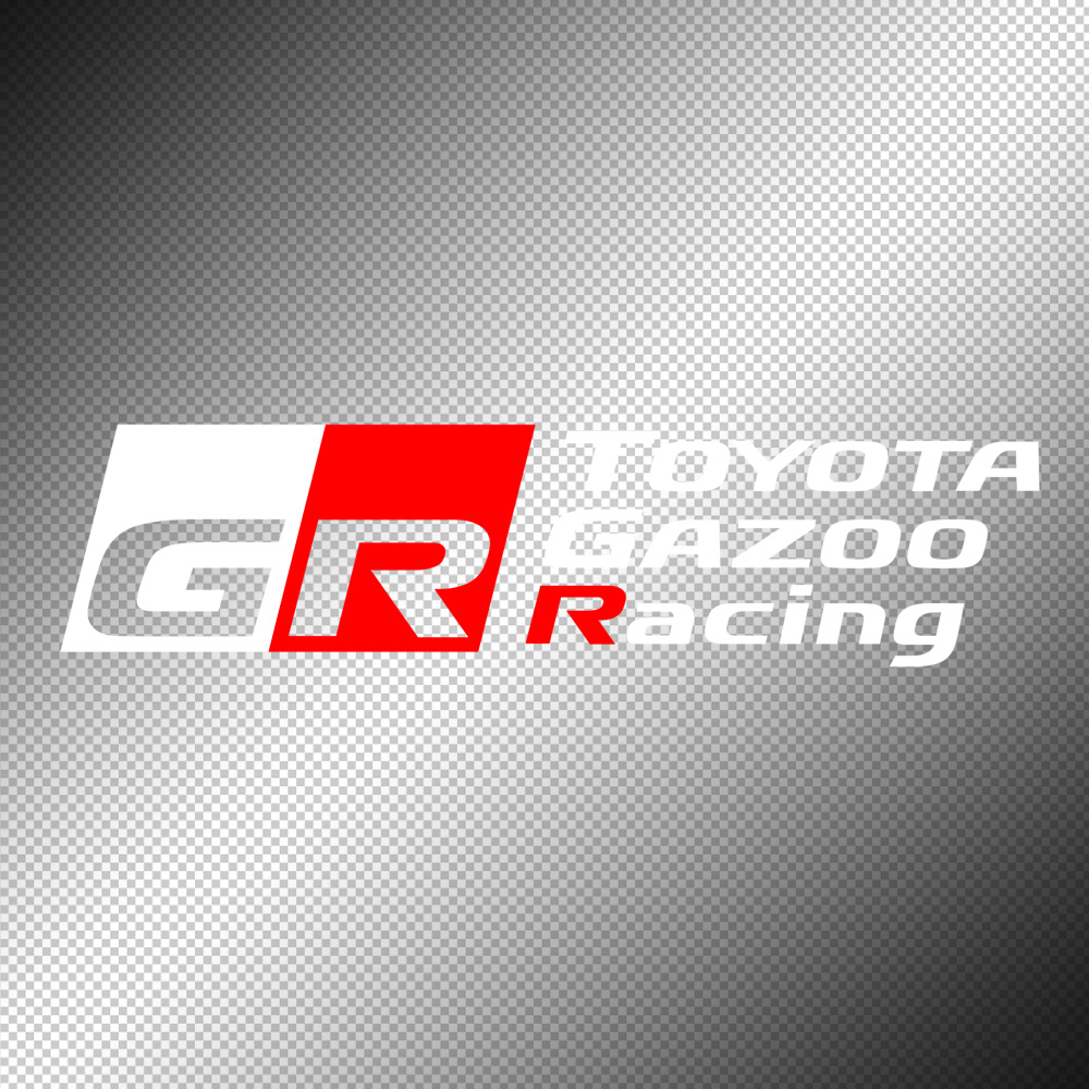 1X Toyota Gazoo Racing Sticker | Decals | Vinyl Weather Proof | 8 ...