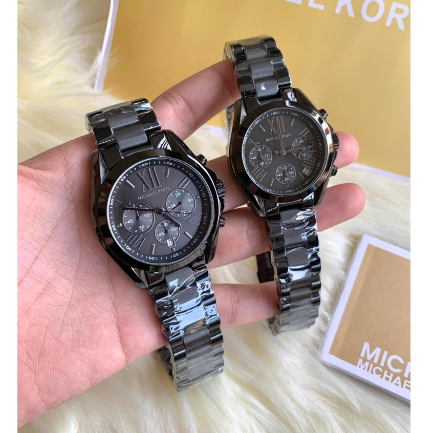 US Grade Michael Kors Bradshaw All Black Watch Shopee Philippines