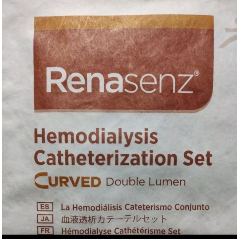 Hemodialysis IJ Catheter Set (CURVED Double Lumen & Triple Lumen ...