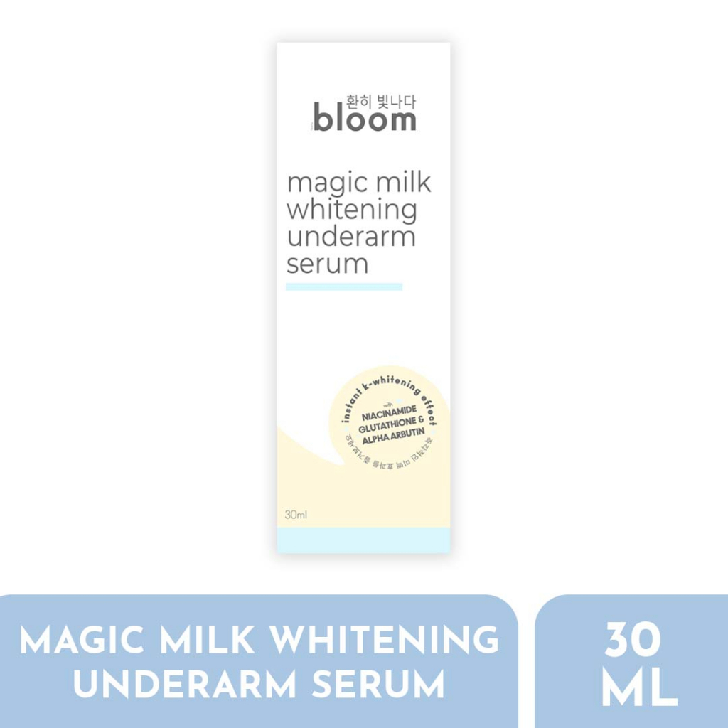 Bloom Magic Milk Whitening Underarm Lightening Serum 30ML Shopee