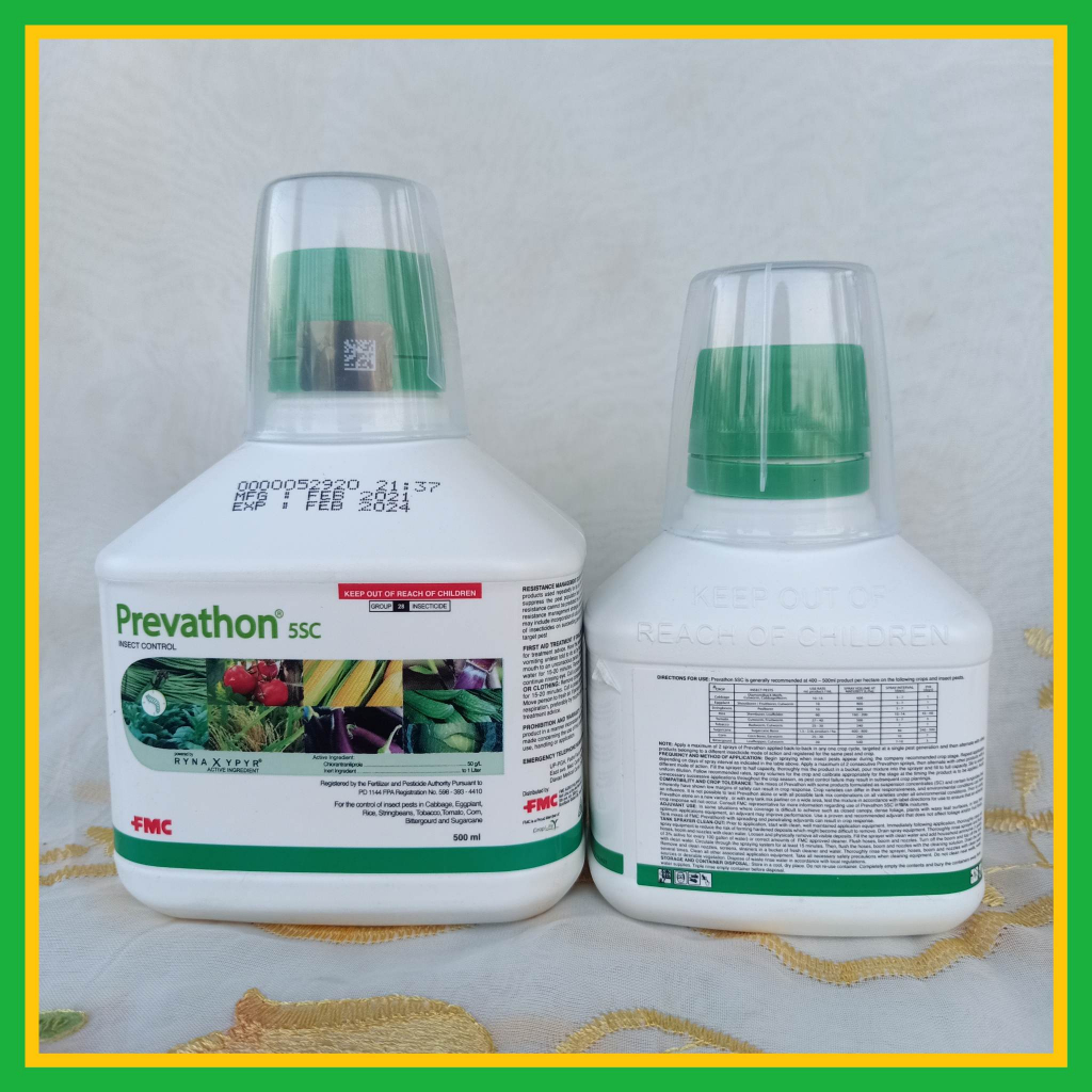 FMC Prevathon 5SC Insecticide Chlorantraniliprole (500 ml ) | Shopee ...