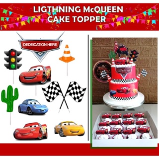 Lightning Mcqueen Cake Topper Printable