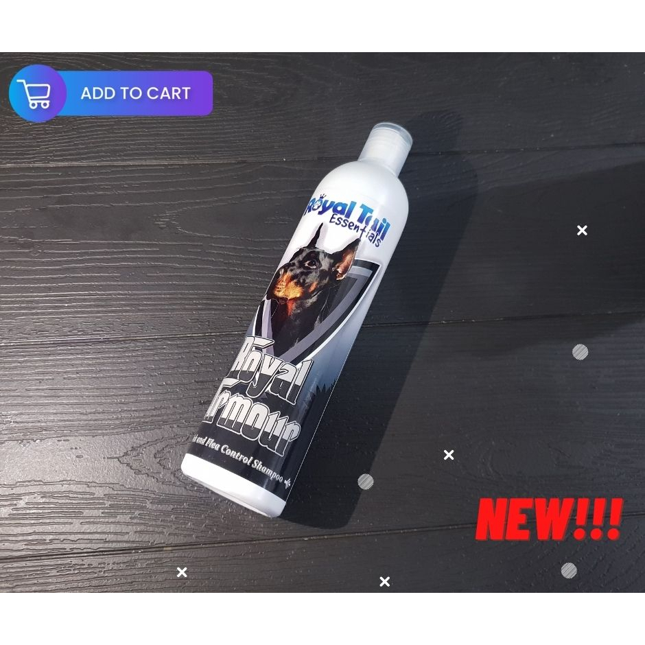 Royal Tail Essentials Royal Armour Tick and Flea Control Shampoo For