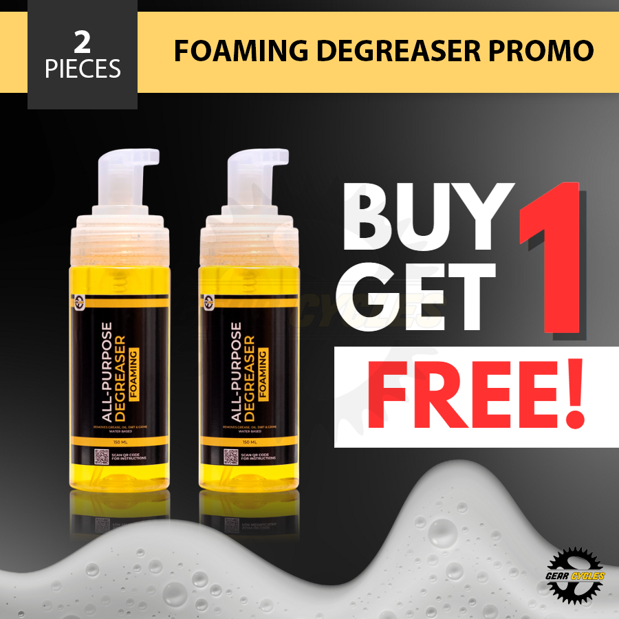 (2 PCS) Gear Cycles Foaming Degreaser 150ML Drivetrain Chain Foam