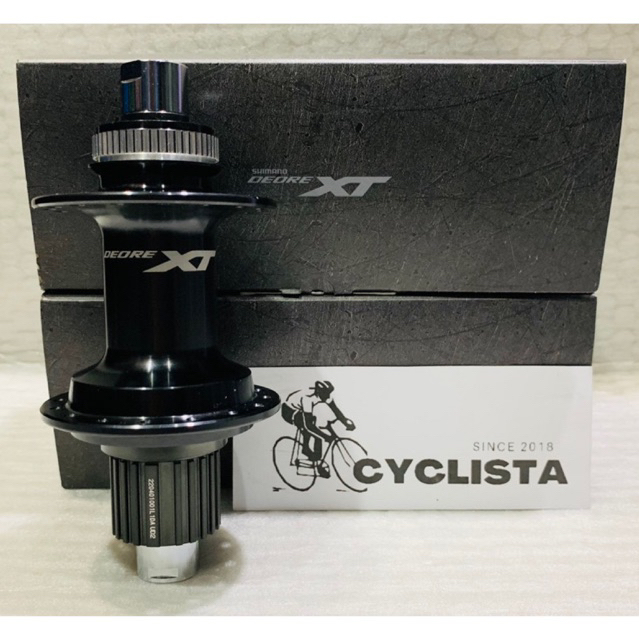 Moyeu Arrière Shimano XT FH-M8010 - Noir - 12x142mm Verrouillage Central - 32 Trou - Pour VTT/Roue Libre HG 11 Vit