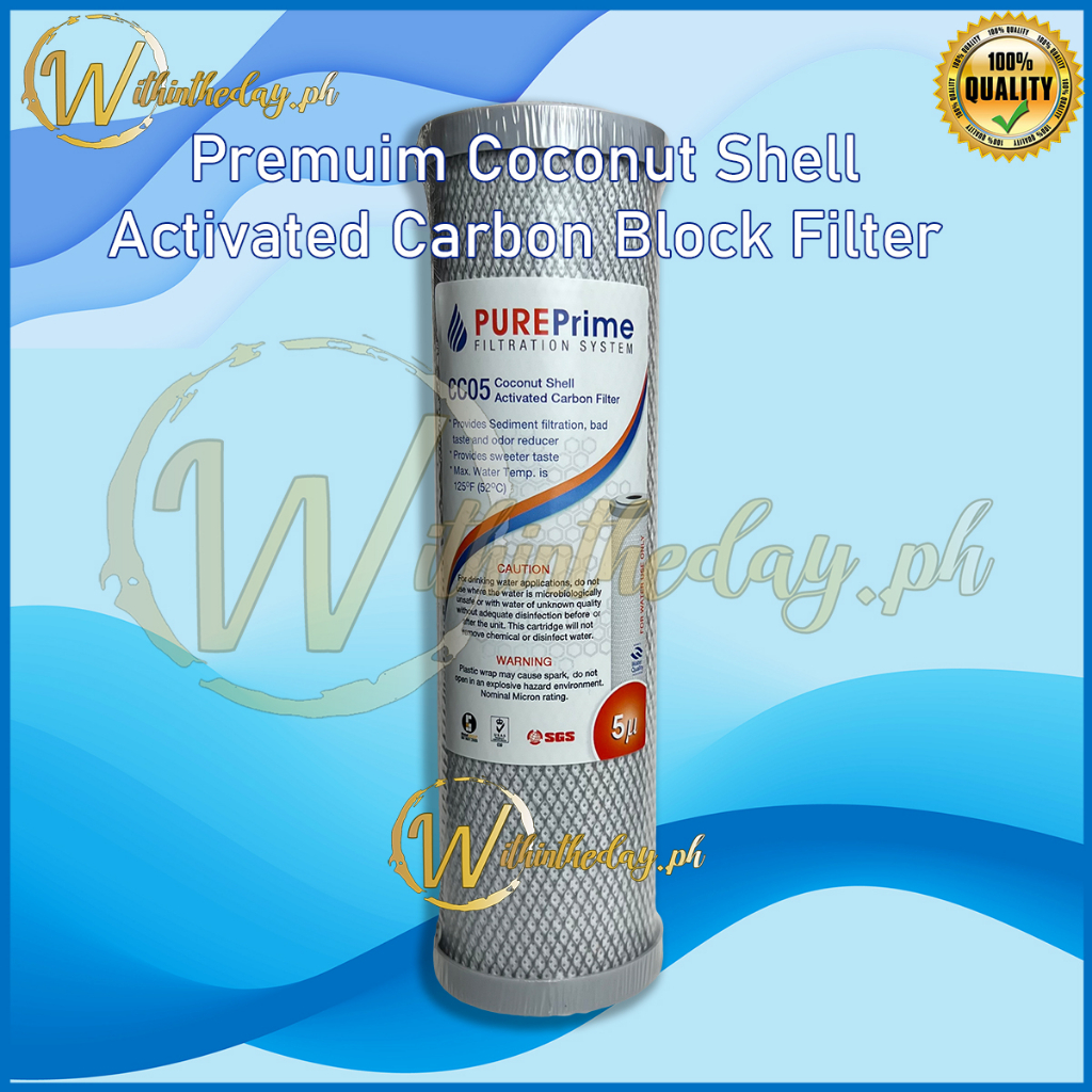 Premium SL10 Activated Carbon Block Filter Pureprime 10 inch Original ...