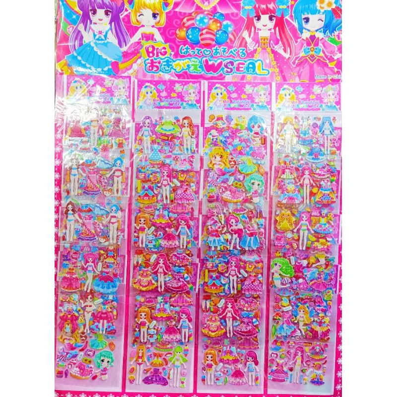 DRESS UP STICKER PADS | Shopee Philippines