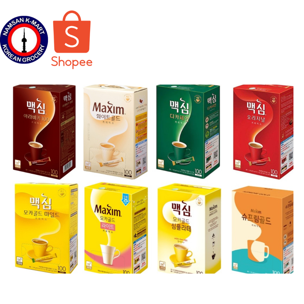 Maxim Coffee box of 100's Shopee Philippines
